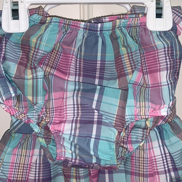 Chaps, 9-12m, Stunning Balloon Dress, Multiple Colors Blend Beautifully, - Picture 12 of 12